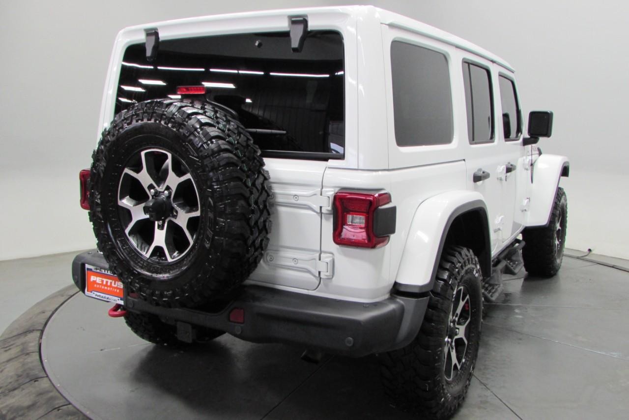 2020 Bright White Clearcoat Jeep Wrangler Unlimited Unlimited Rubicon 4X4 SUV