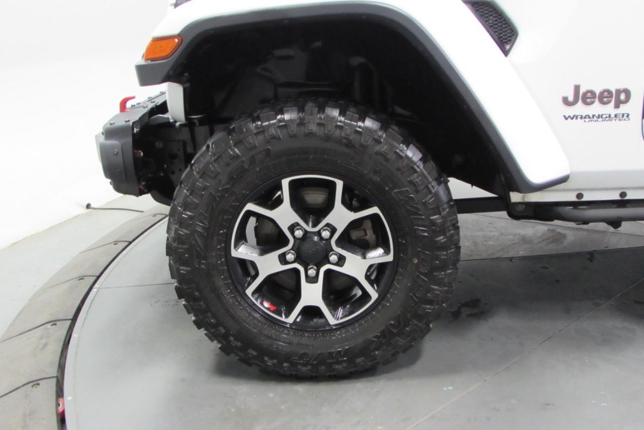2020 Bright White Clearcoat Jeep Wrangler Unlimited Unlimited Rubicon 4X4 SUV