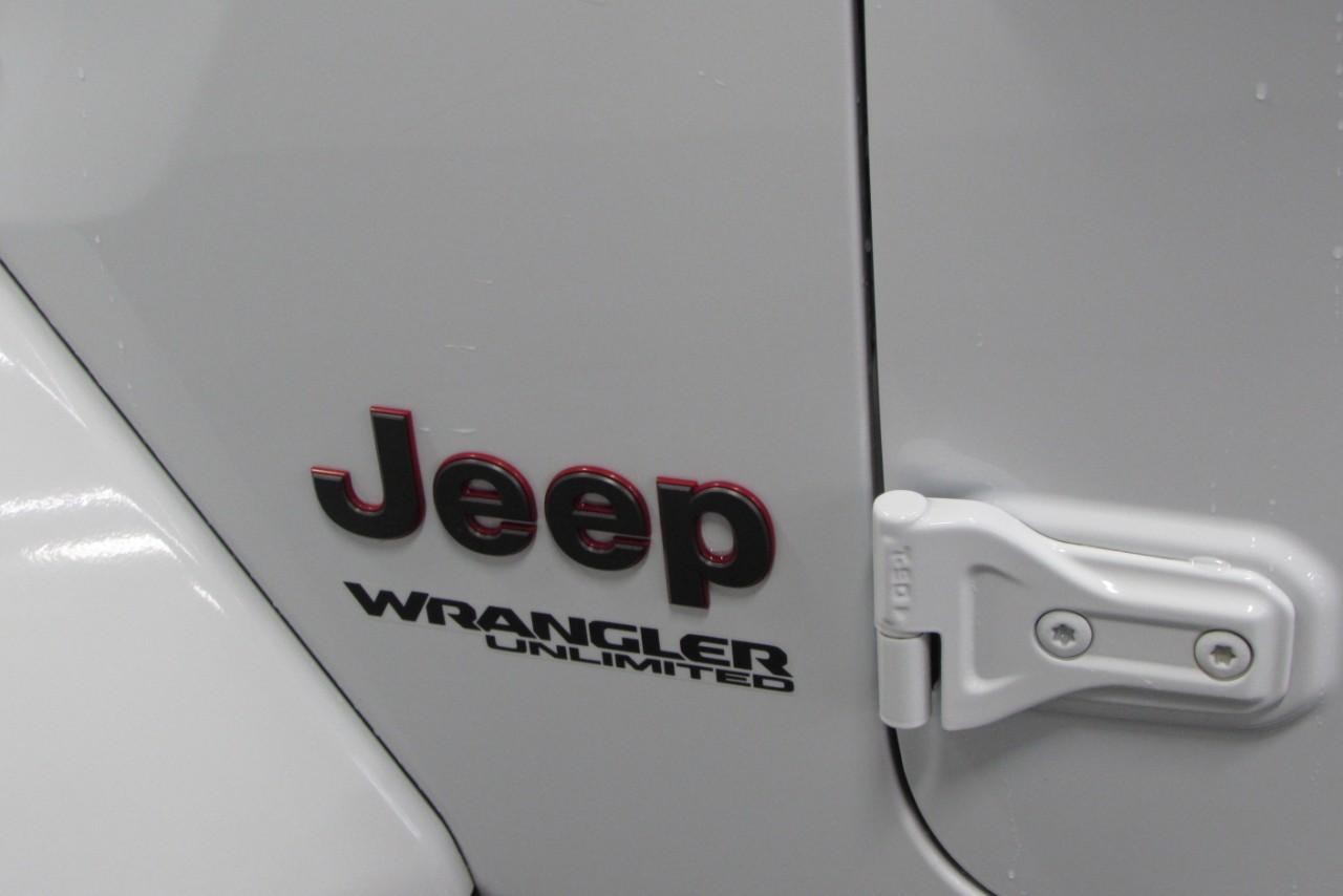 2020 Bright White Clearcoat Jeep Wrangler Unlimited Unlimited Rubicon 4X4 SUV