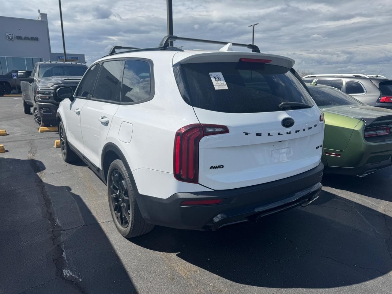2021 Snow White Pearl Kia Telluride EX AWD SUV