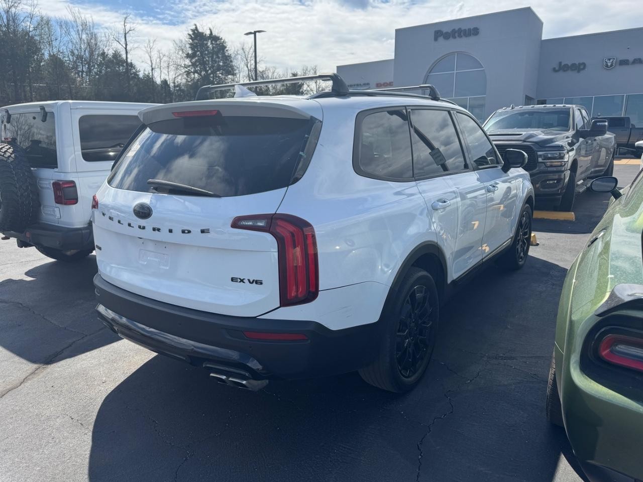 2021 Snow White Pearl Kia Telluride EX AWD SUV