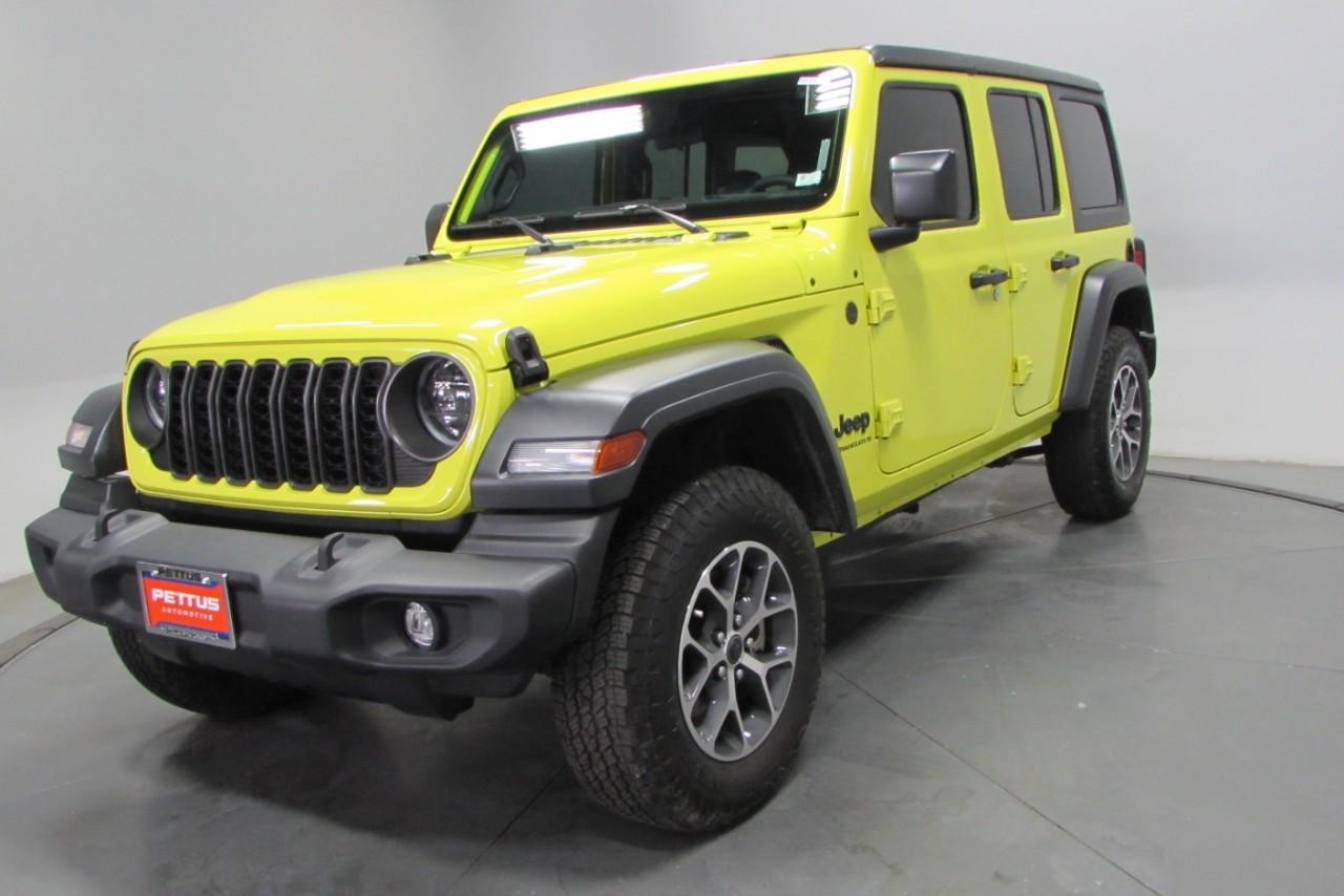 2024 High Velocity Clearcoat Jeep Wrangler Sport S 4X4 SUV
