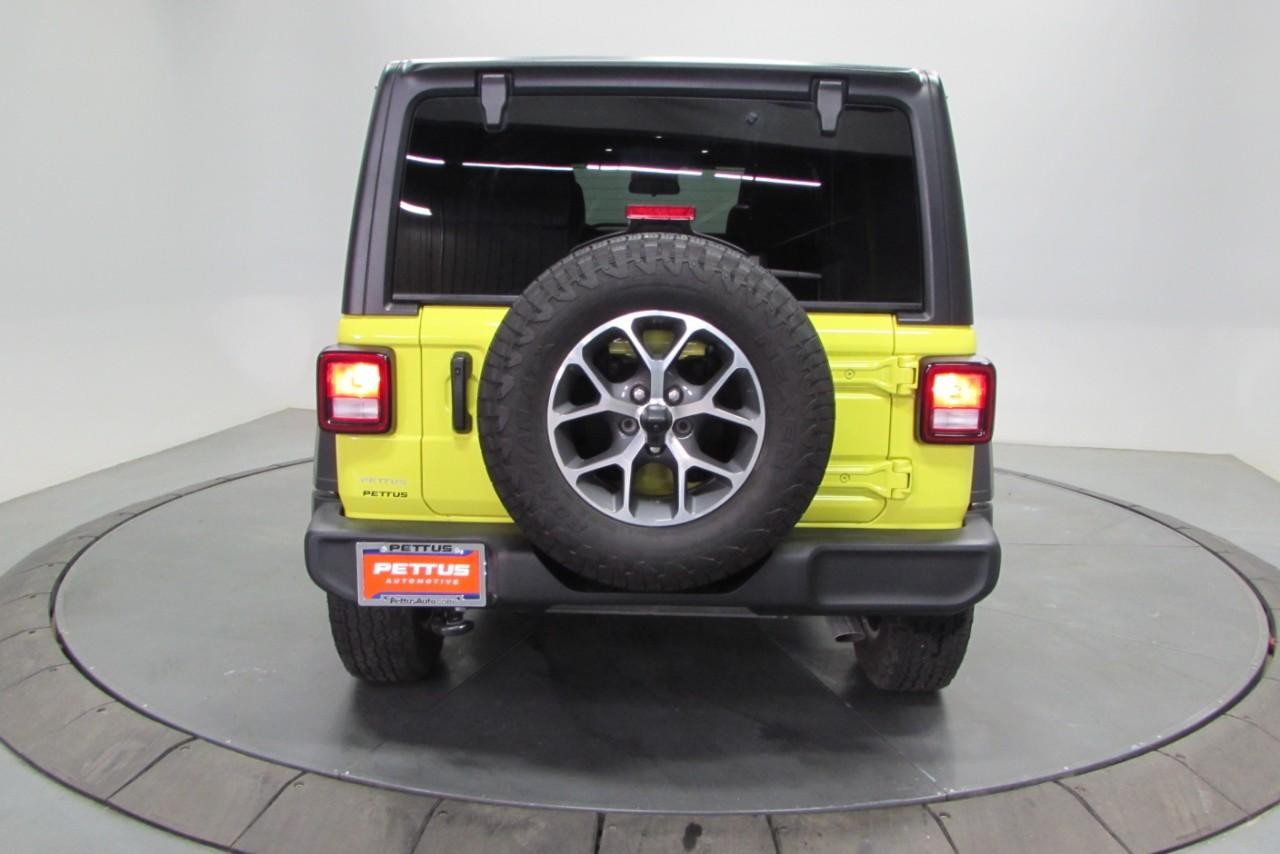 2024 High Velocity Clearcoat Jeep Wrangler Sport S 4X4 SUV