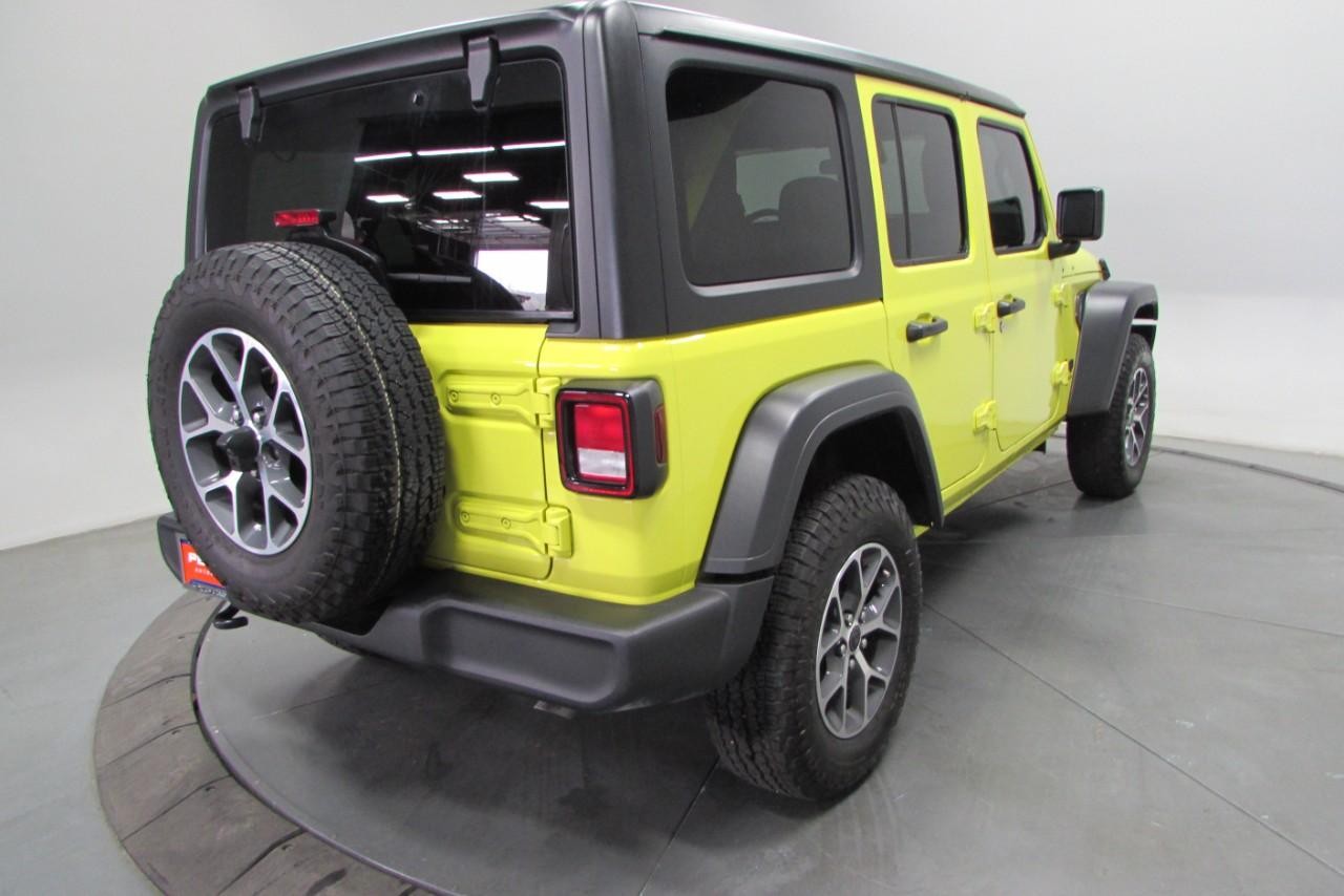 2024 High Velocity Clearcoat Jeep Wrangler Sport S 4X4 SUV