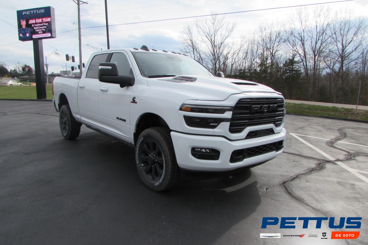 2025 Brigh White Ram 2500 Laramie 4X4 Truck