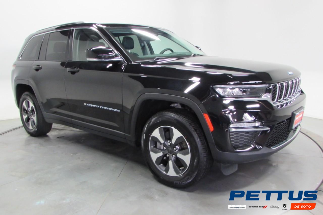 2022 Diamond Black Crystal Pearlcoat Jeep Grand Cherokee 4xe 4xe SUV