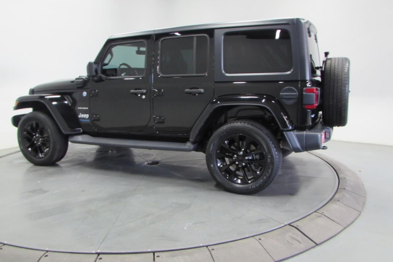 2021 Black Clearcoat Jeep Wrangler 4xe Unlimited Sahara 4xe 4X4 SUV