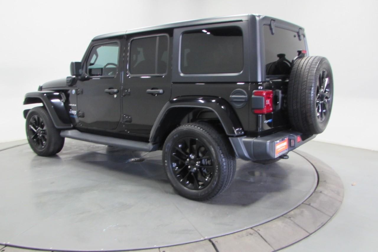 2021 Black Clearcoat Jeep Wrangler 4xe Unlimited Sahara 4xe 4X4 SUV