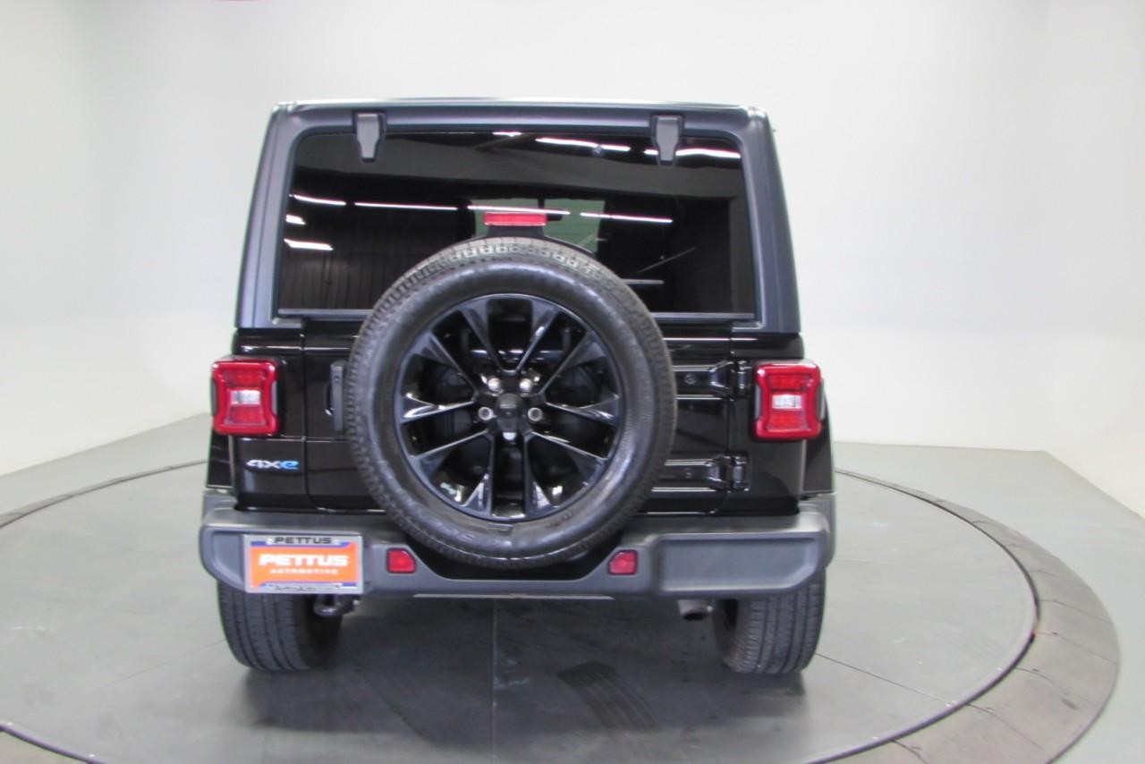 2021 Black Clearcoat Jeep Wrangler 4xe Unlimited Sahara 4xe 4X4 SUV