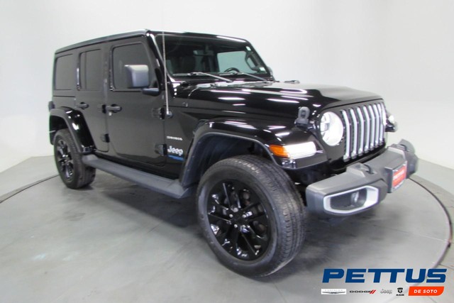 2021 Jeep Wrangler Unlimited Sahara 4xe at Pettus Chrysler Dodge Jeep Ram De Soto in De Soto MO