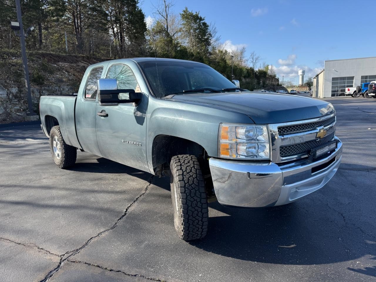 2012 Graystone Metallic Chevrolet Silverado 1500 2WD Work Truck Ext Cab RWD Truck