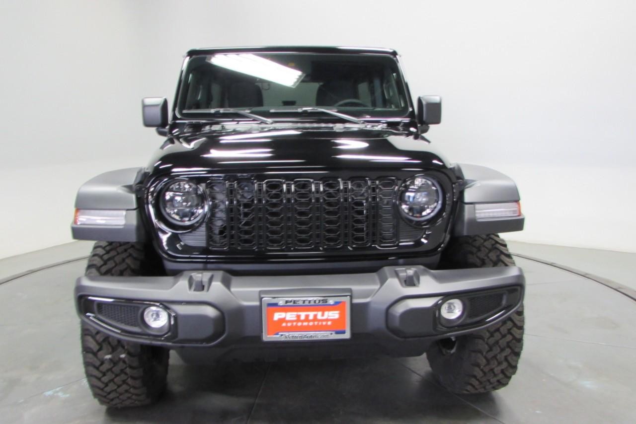 2025 Black Clearcoat Jeep Wrangler Willys 4X4 SUV