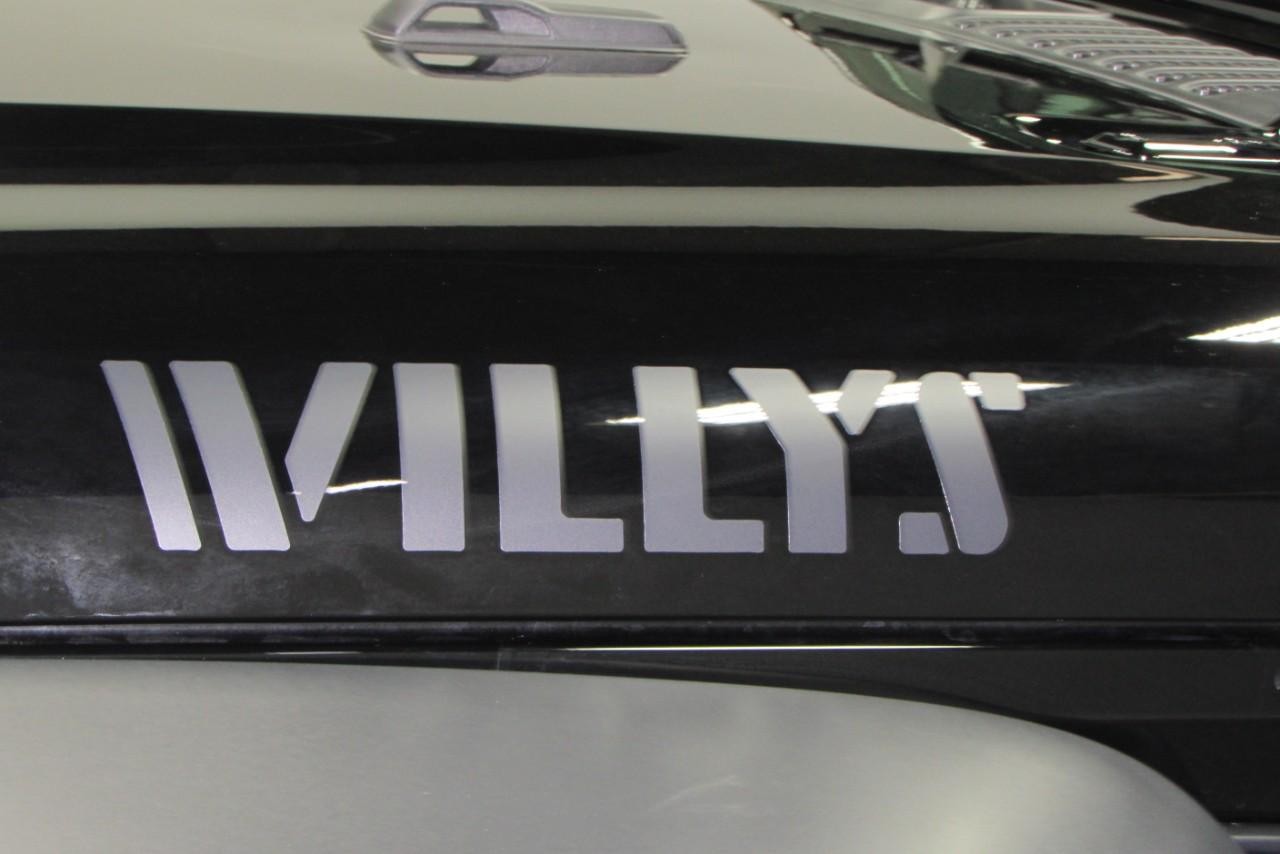 2025 Black Clearcoat Jeep Wrangler Willys 4X4 SUV