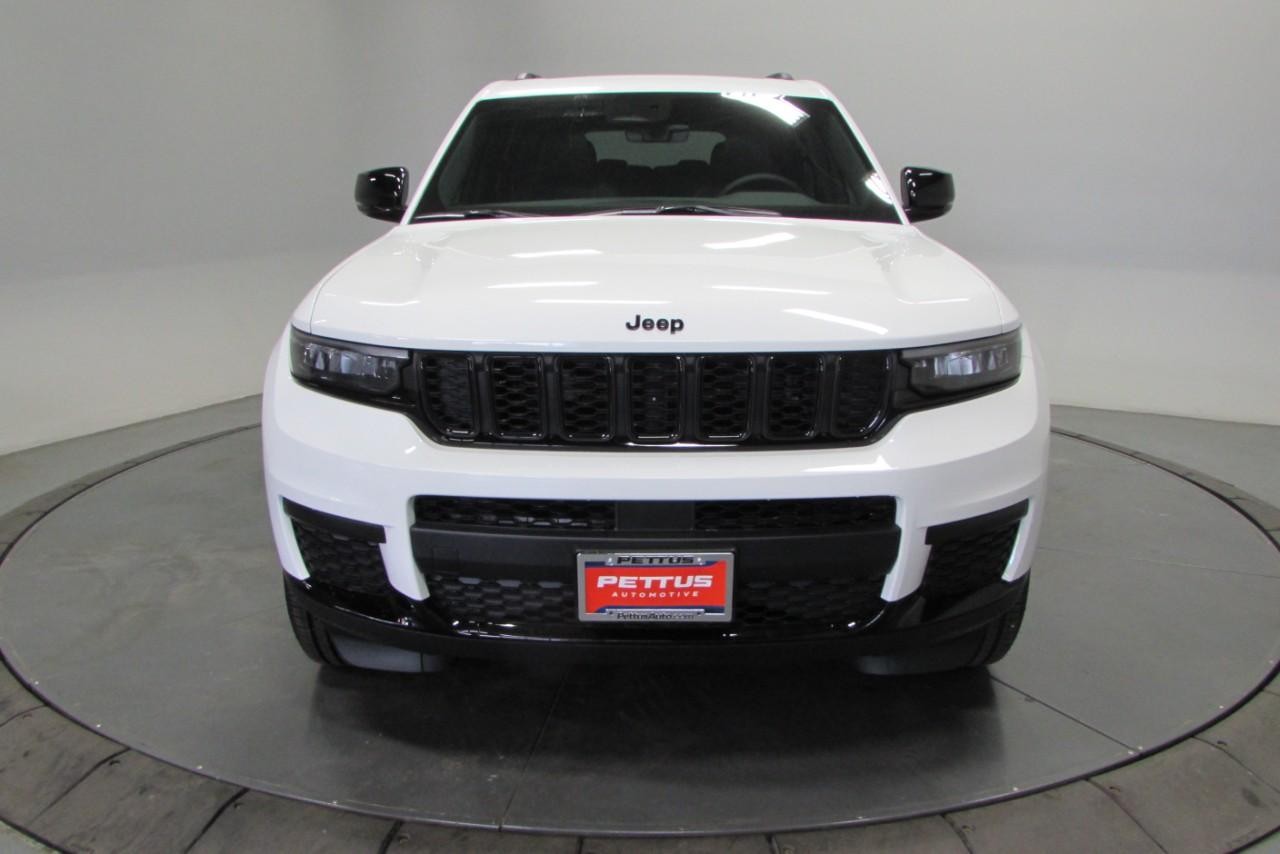 2025 Bright White Clearcoat Jeep Grand Cherokee L Altitude X 4X4 SUV