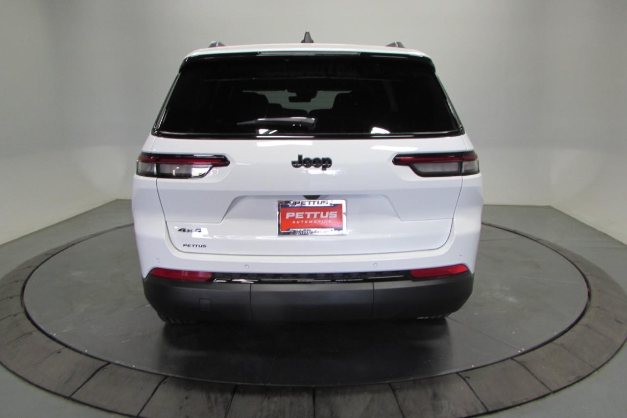 2025 Bright White Clearcoat Jeep Grand Cherokee L Altitude X 4X4 SUV