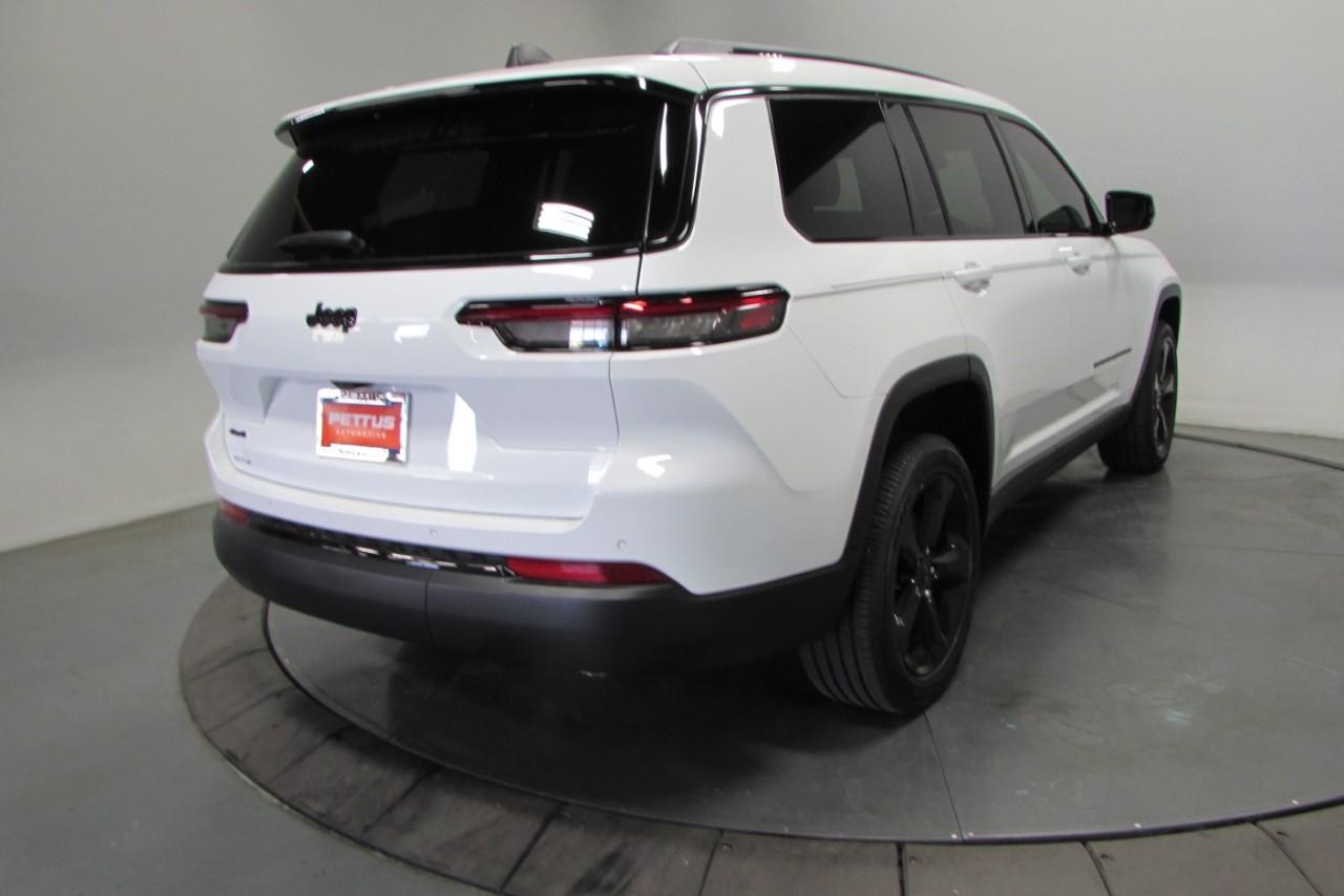 2025 Bright White Clearcoat Jeep Grand Cherokee L Altitude X 4X4 SUV