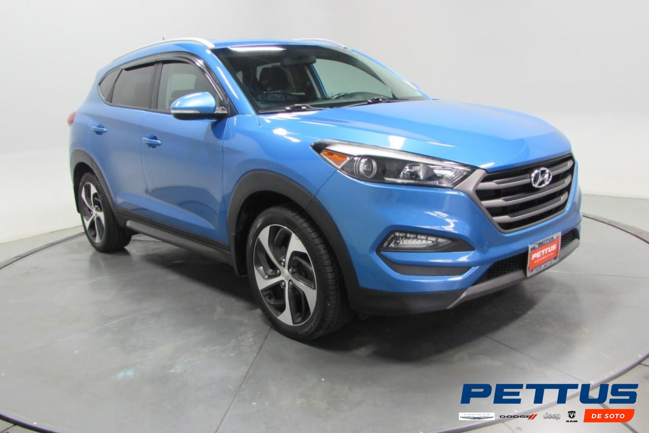 2016 Caribbean Blue Hyundai Tucson Sport SUV