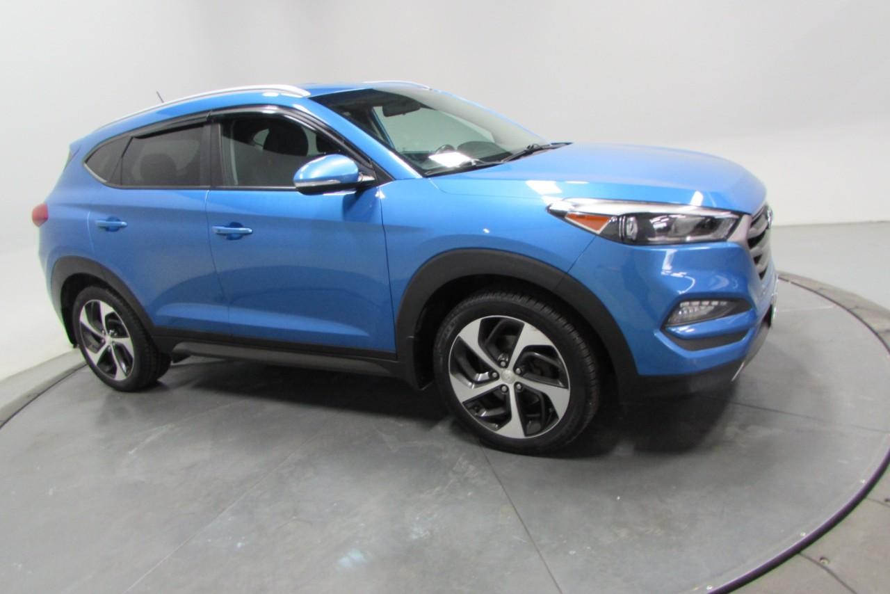 2016 Caribbean Blue Hyundai Tucson Sport AWD SUV