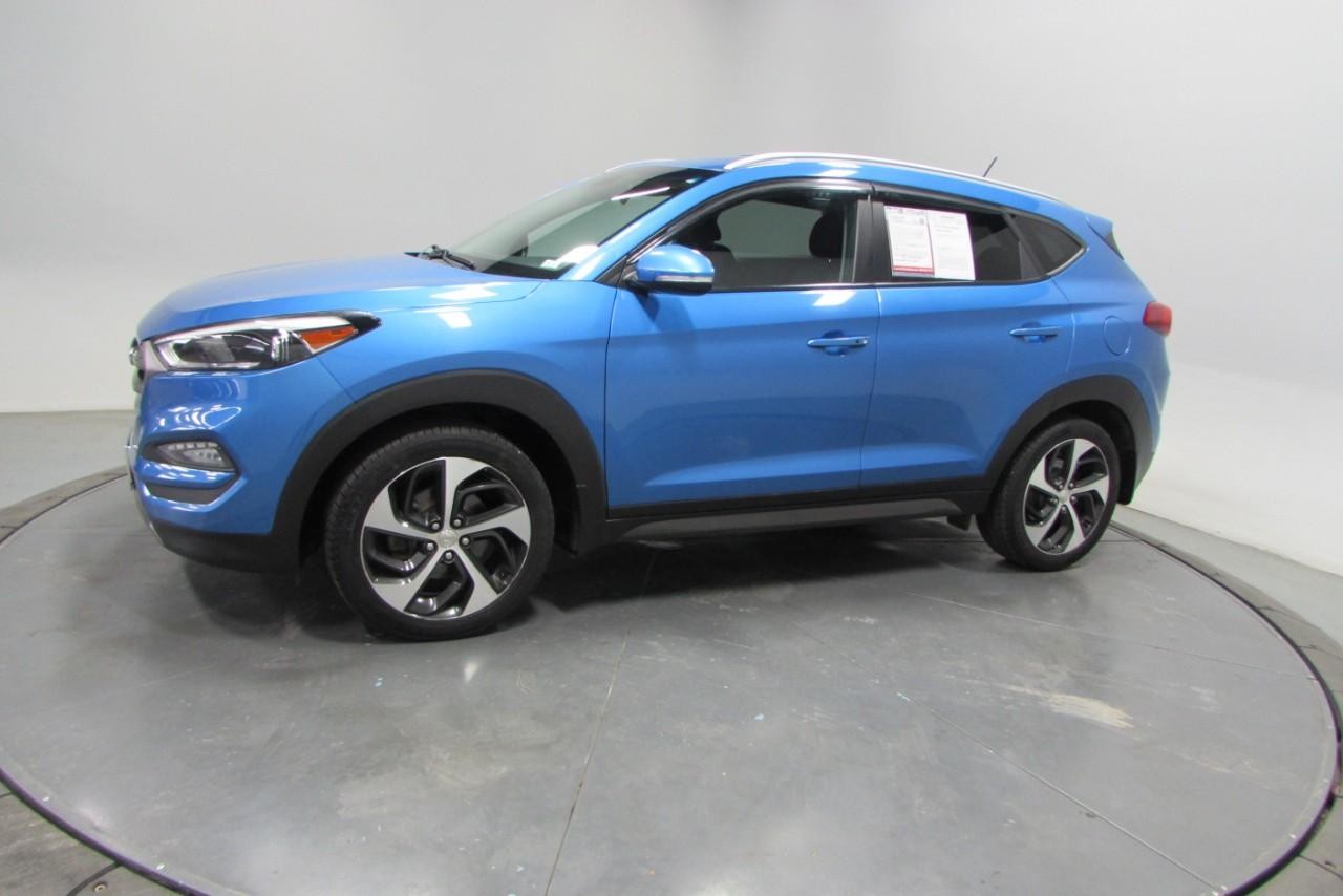 2016 Caribbean Blue Hyundai Tucson Sport AWD SUV