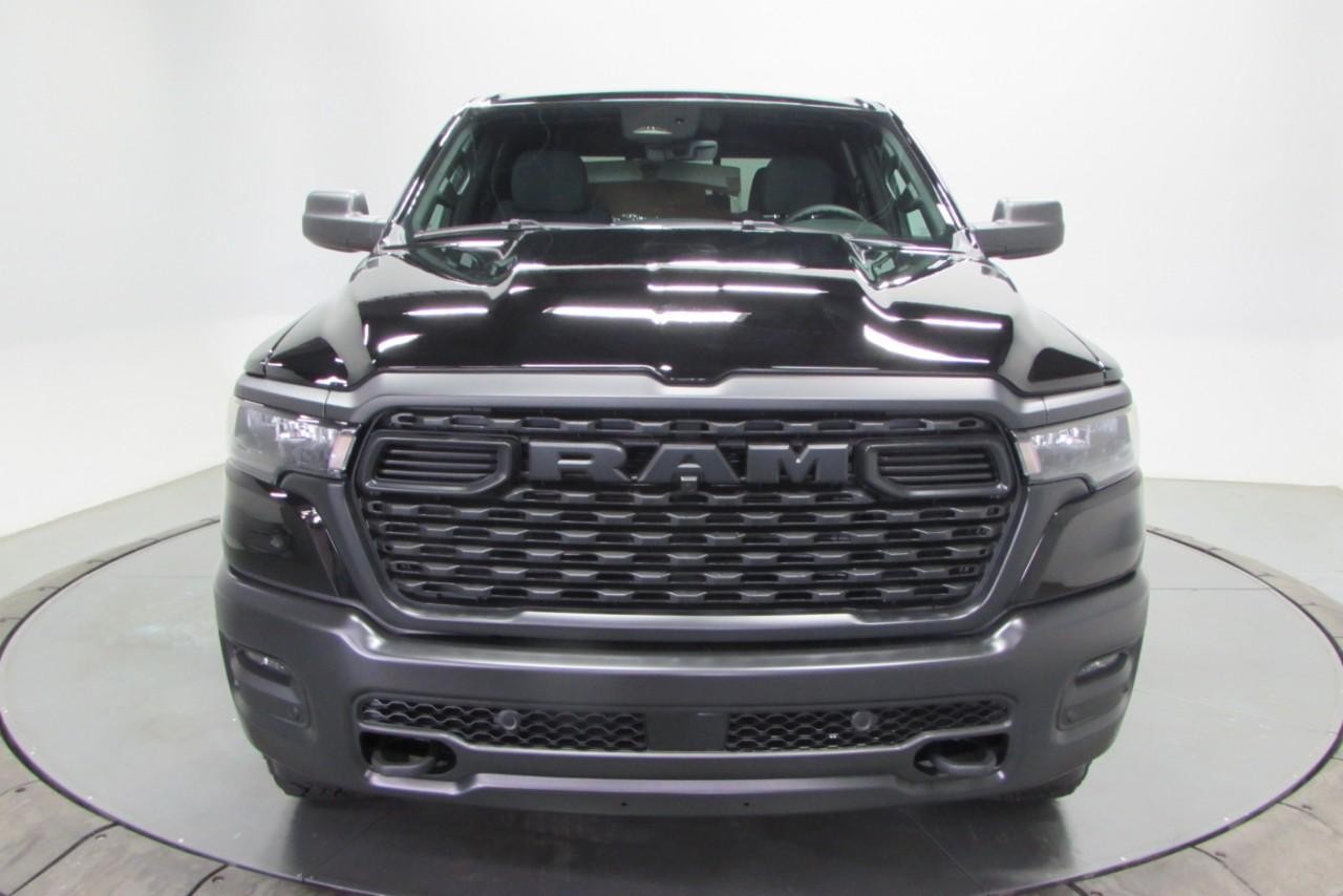 2025 Diamond Black Crystal Pearlcoat Ram 1500 Tradesman 4X4 Truck