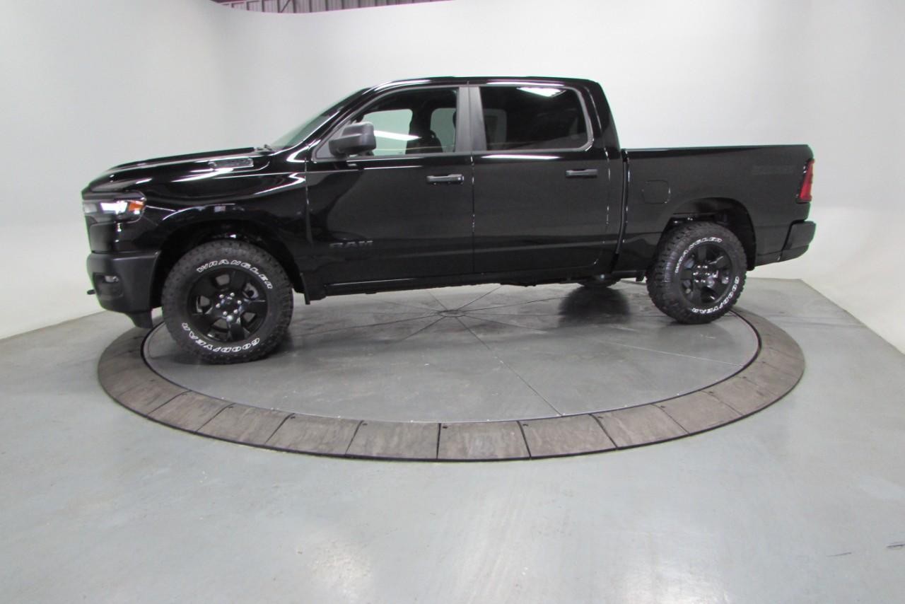 2025 Diamond Black Crystal Pearlcoat Ram 1500 Tradesman 4X4 Truck