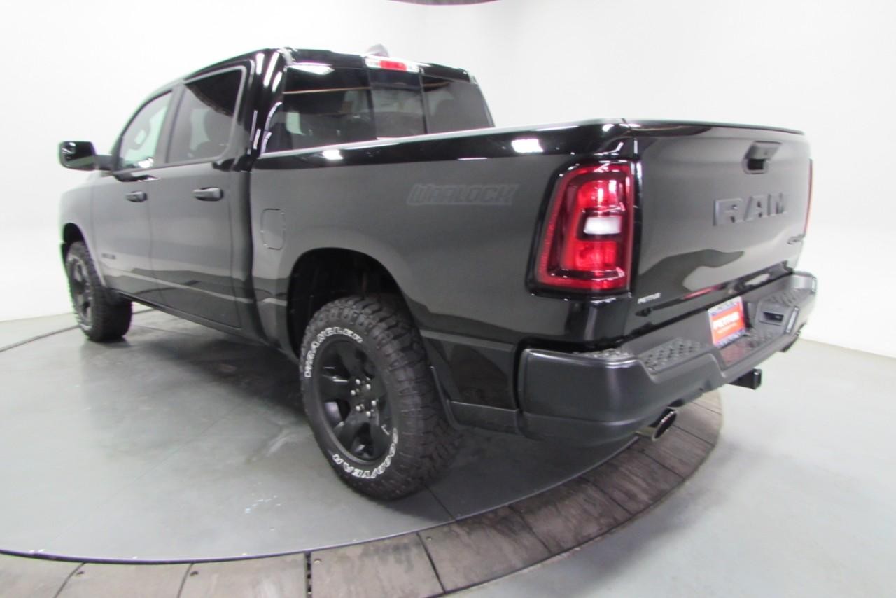 2025 Diamond Black Crystal Pearlcoat Ram 1500 Tradesman 4X4 Truck
