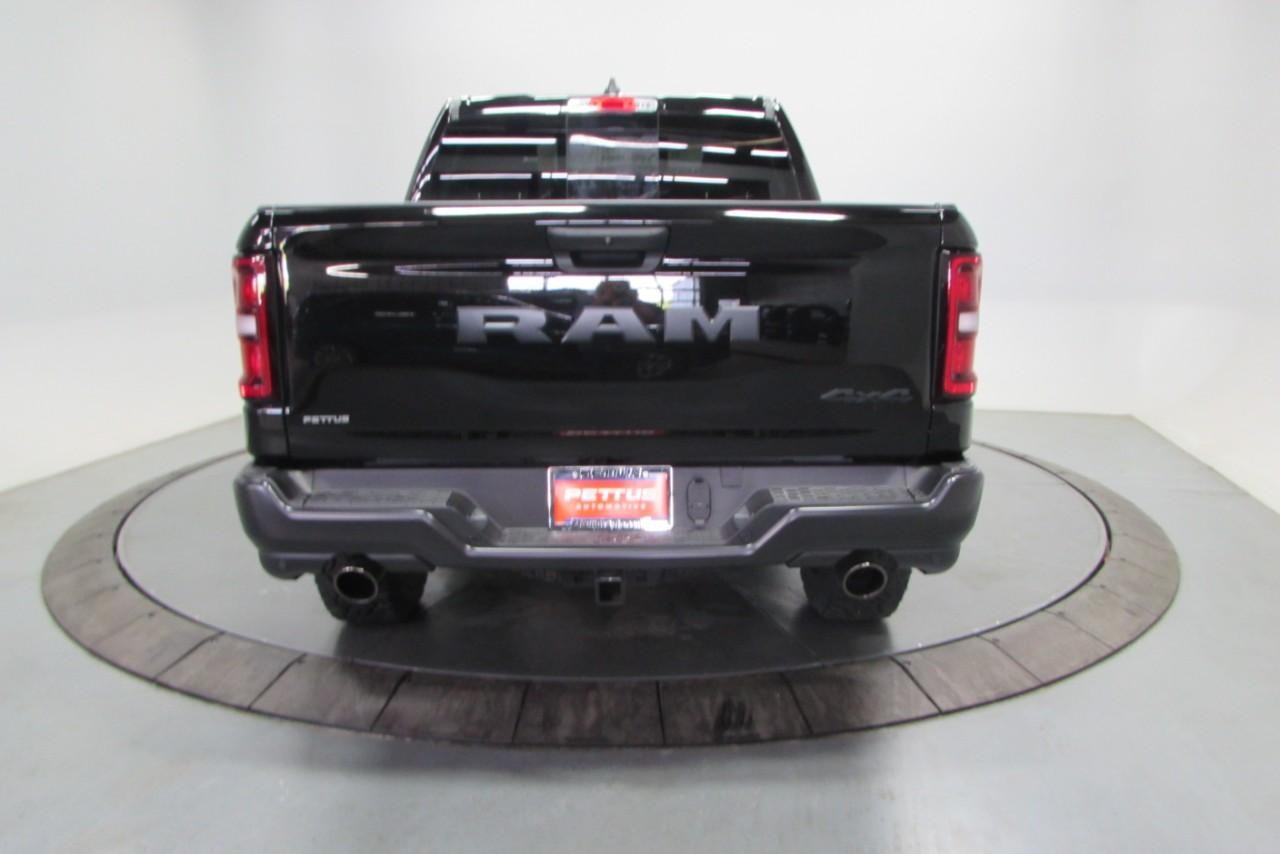 2025 Diamond Black Crystal Pearlcoat Ram 1500 Tradesman 4X4 Truck