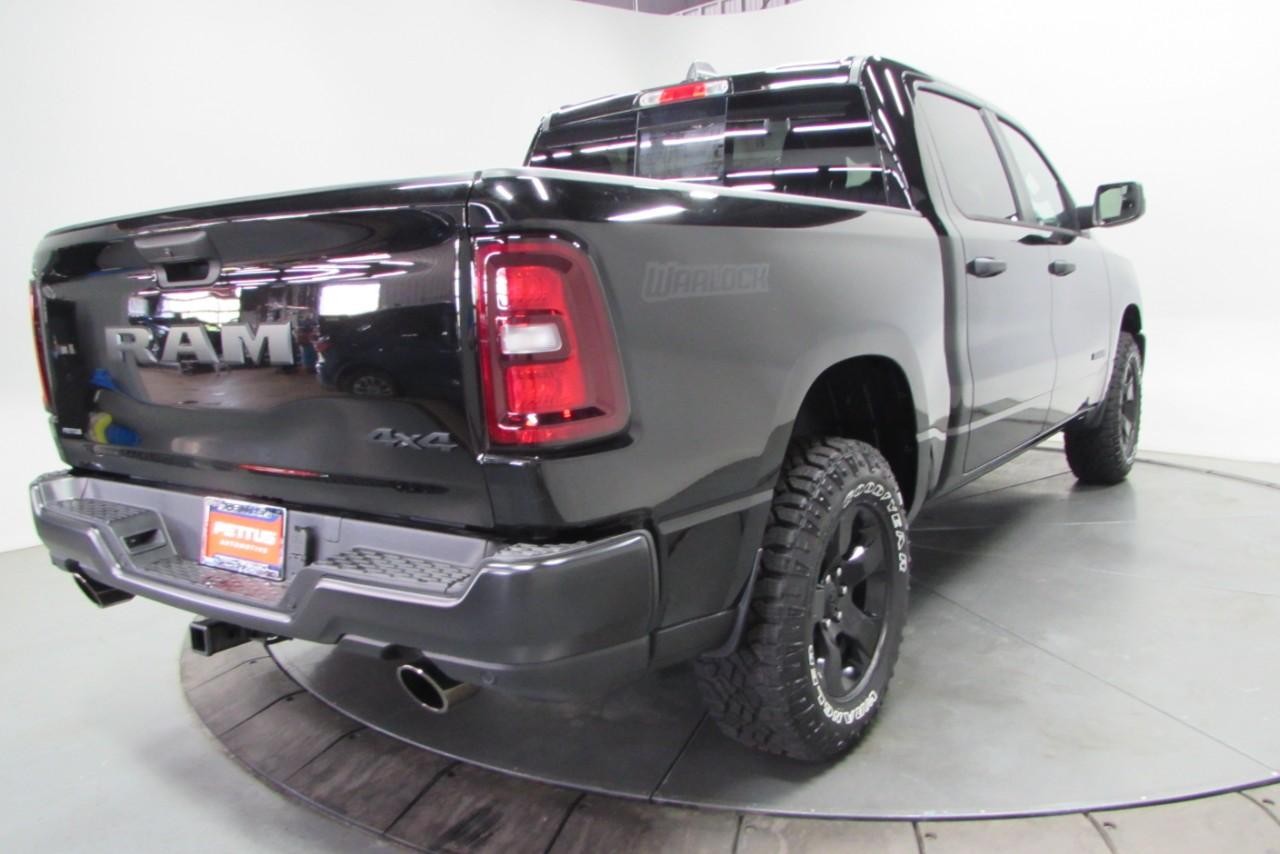 2025 Diamond Black Crystal Pearlcoat Ram 1500 Tradesman 4X4 Truck