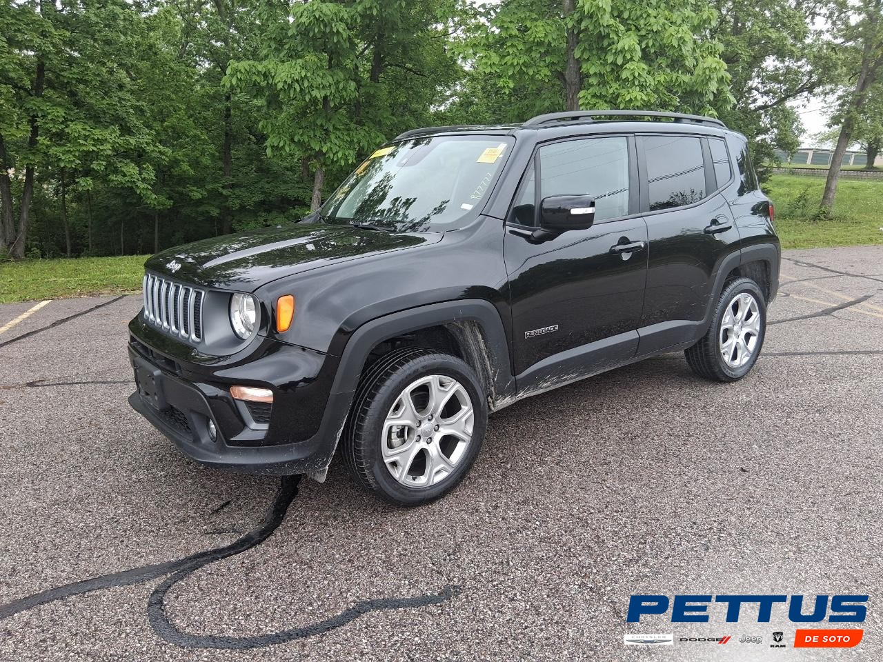 2022 Black Clearcoat Jeep Renegade Limited SUV