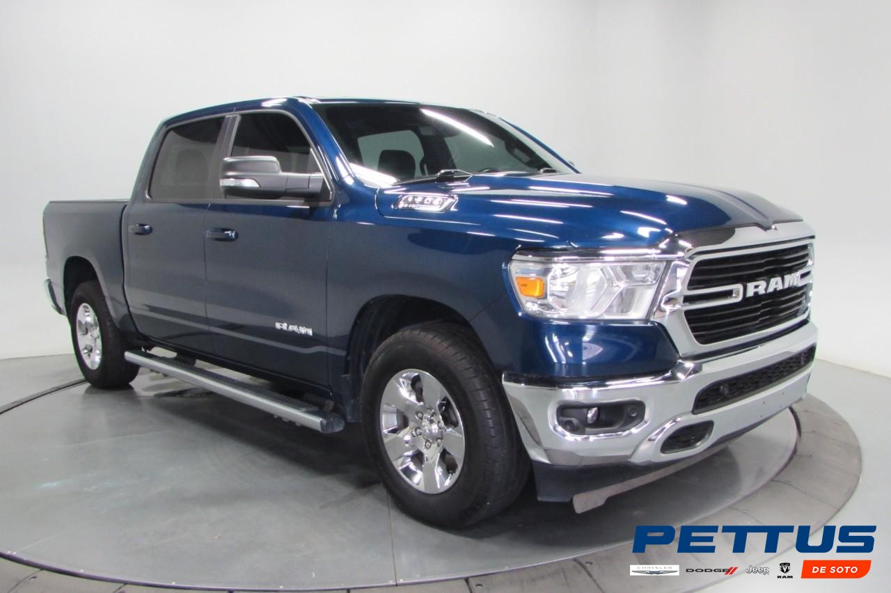 2021 Patriot Blue Pearlcoat Ram 1500 Big Horn/Lone Star Truck