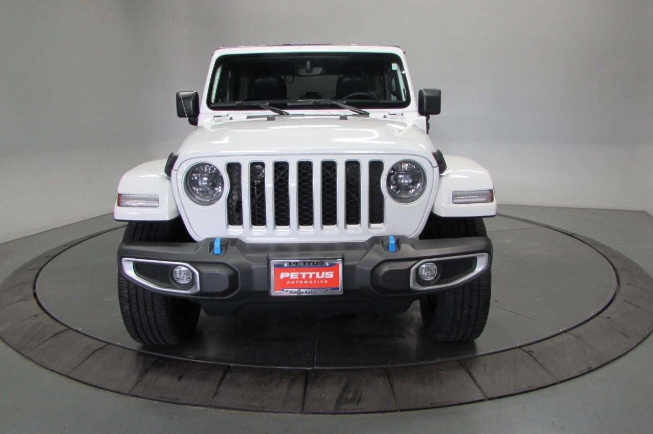 2023 Bright White Clearcoat Jeep Wrangler 4xe Sahara 4xe 4X4 SUV