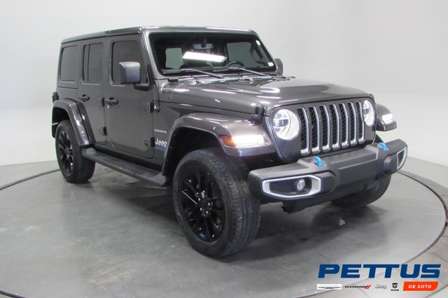2022 Jeep Wrangler Unlimited Sahara 4xe at Pettus Chrysler Dodge Jeep Ram De Soto in De Soto MO