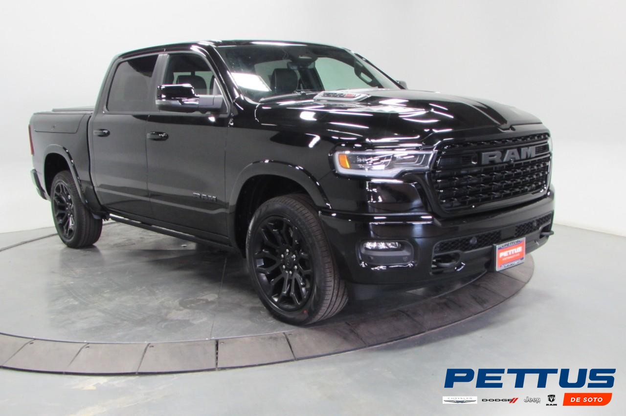 2025 Diamond Black Crystal Pearlcoat Ram 1500 Limited Truck