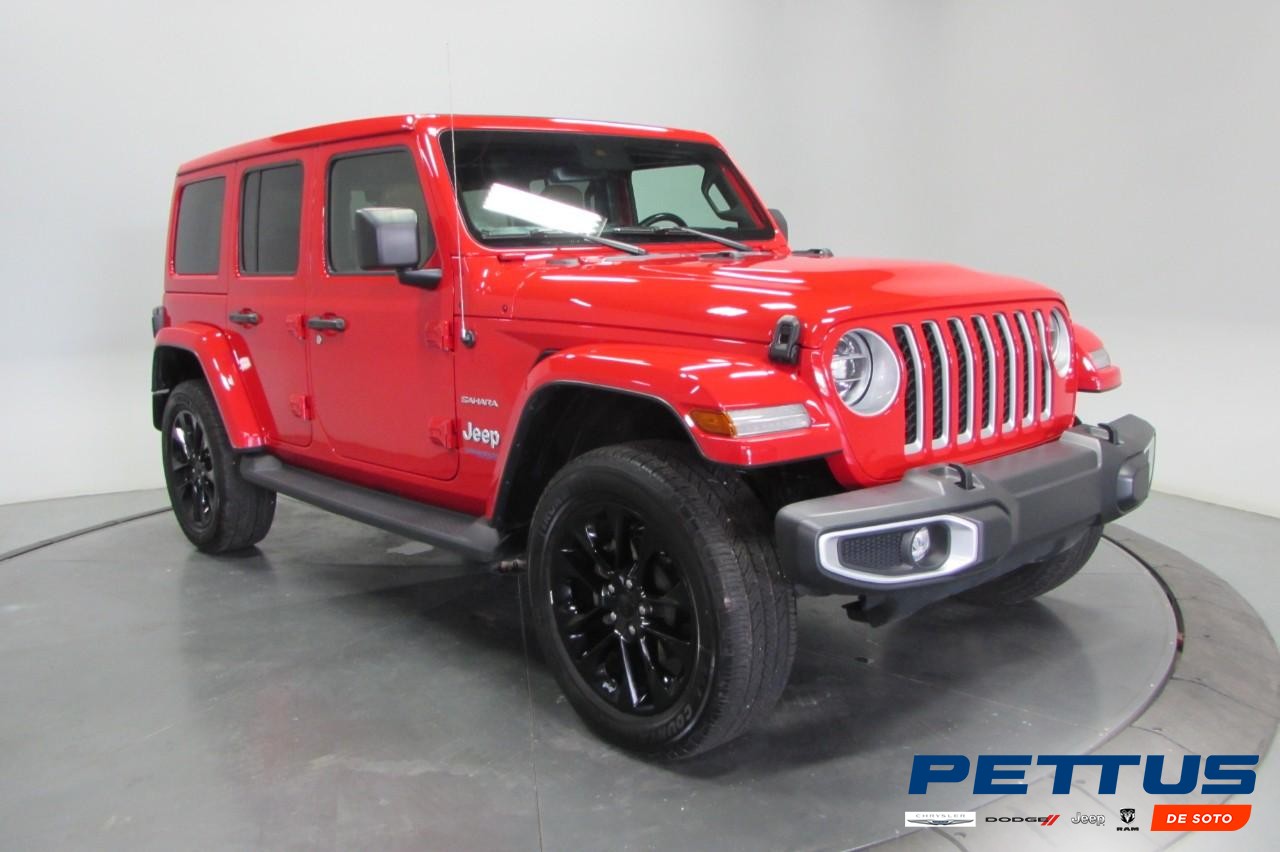 2021 Firecracker Red Clearcoat Jeep Wrangler Unlimited Sahara 4xe SUV