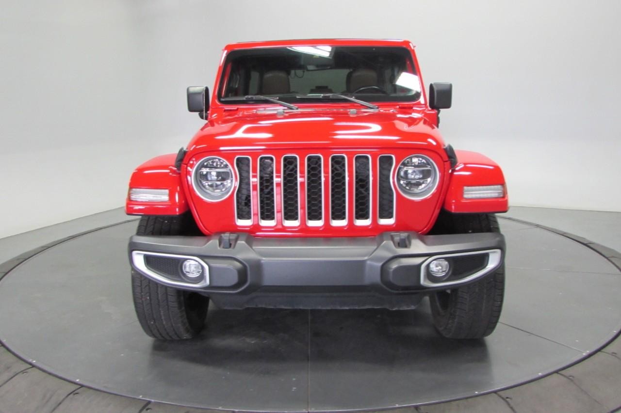 2021 Firecracker Red Clearcoat Jeep Wrangler Unlimited Sahara 4xe 4X4 SUV
