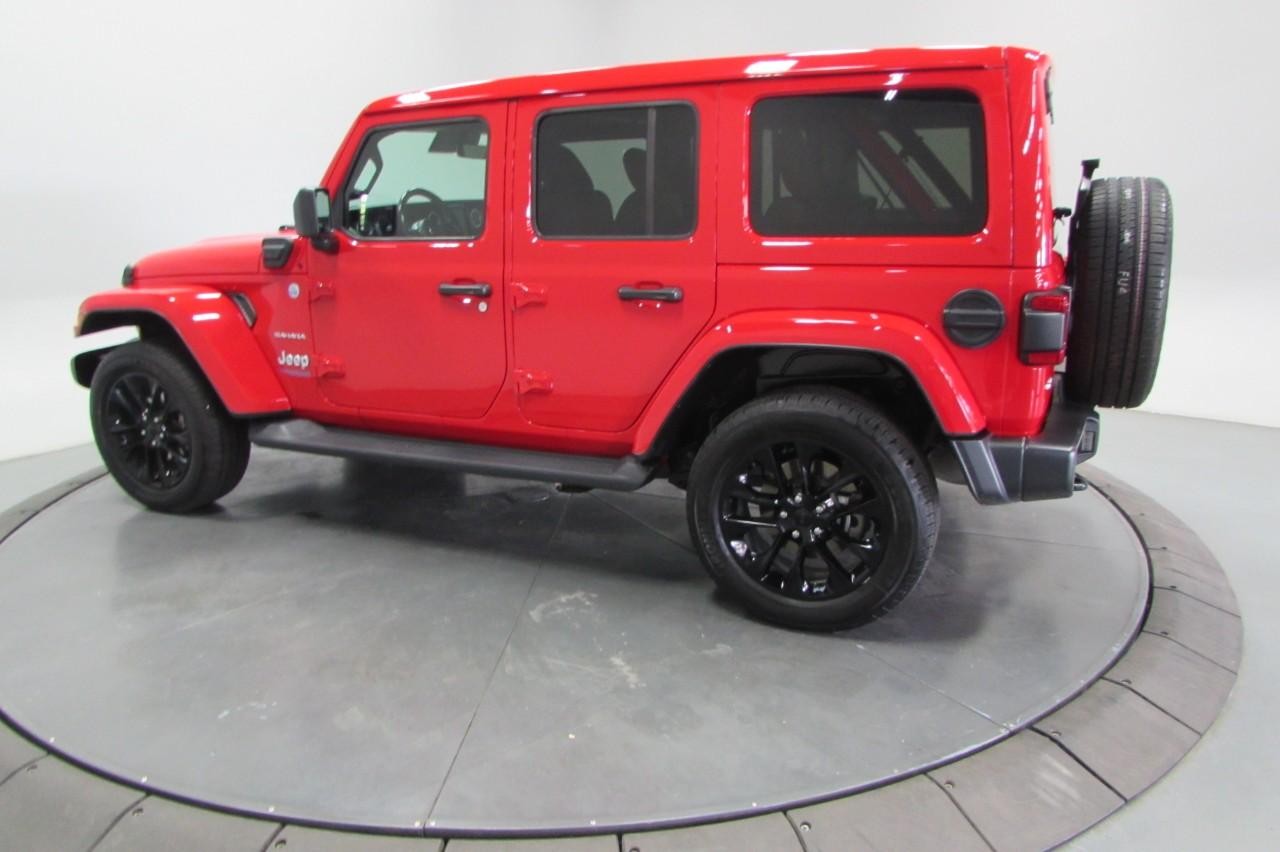 2021 Firecracker Red Clearcoat Jeep Wrangler Unlimited Sahara 4xe 4X4 SUV