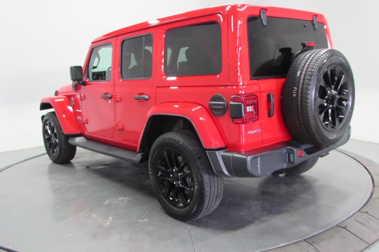2021 Firecracker Red Clearcoat Jeep Wrangler Unlimited Sahara 4xe 4X4 SUV