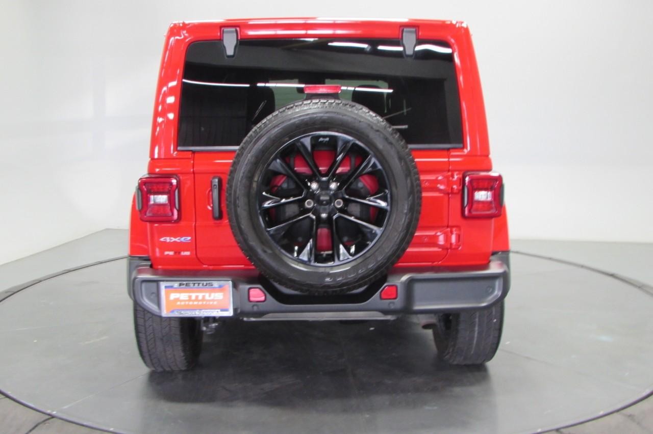 2021 Firecracker Red Clearcoat Jeep Wrangler Unlimited Sahara 4xe 4X4 SUV
