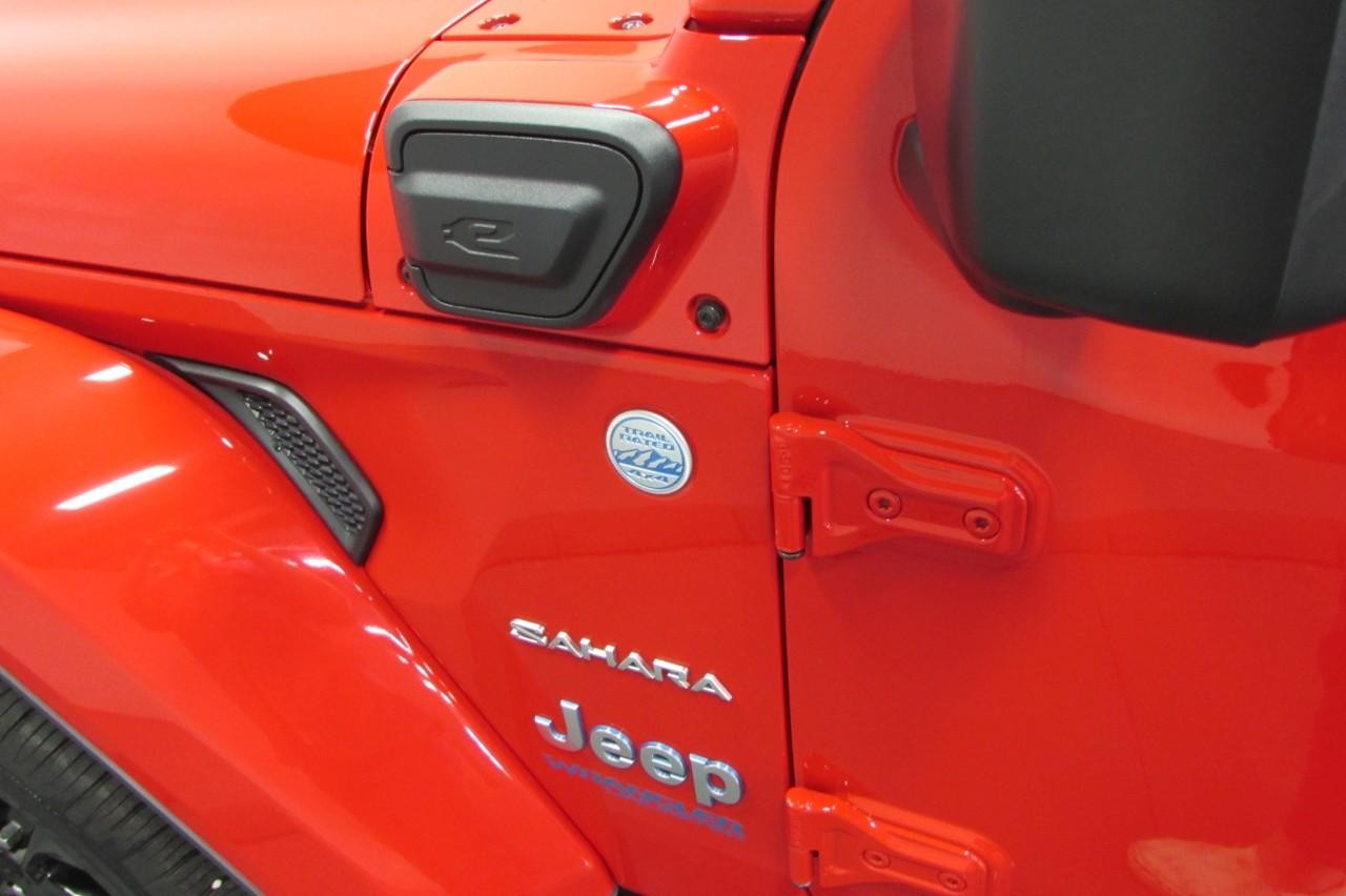 2021 Firecracker Red Clearcoat Jeep Wrangler Unlimited Sahara 4xe 4X4 SUV