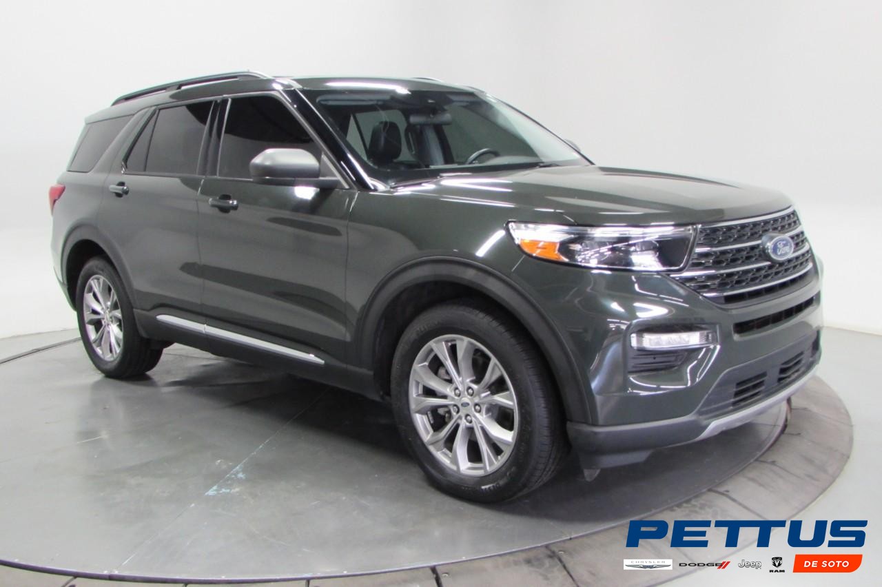 2022 Forged Green Metallic Ford Explorer XLT SUV