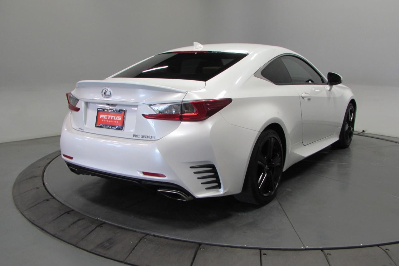 2016 Eminent White Pearl Lexus RC 200t RWD Coupe