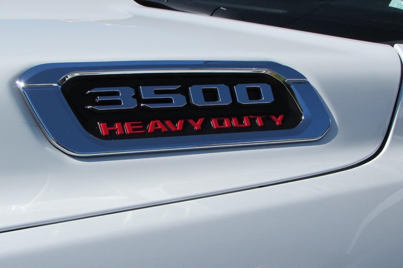 2024 Bright White Clearcoat Ram 3500 Tradesman 4X4 Truck