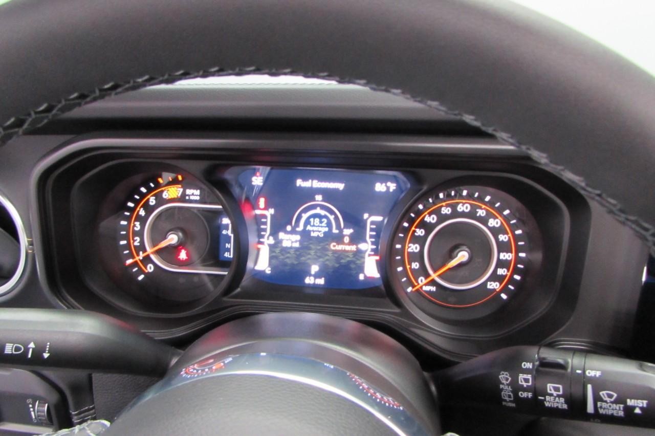 2025 Bright White Clearcoat Jeep Wrangler Sahara 4X4 SUV