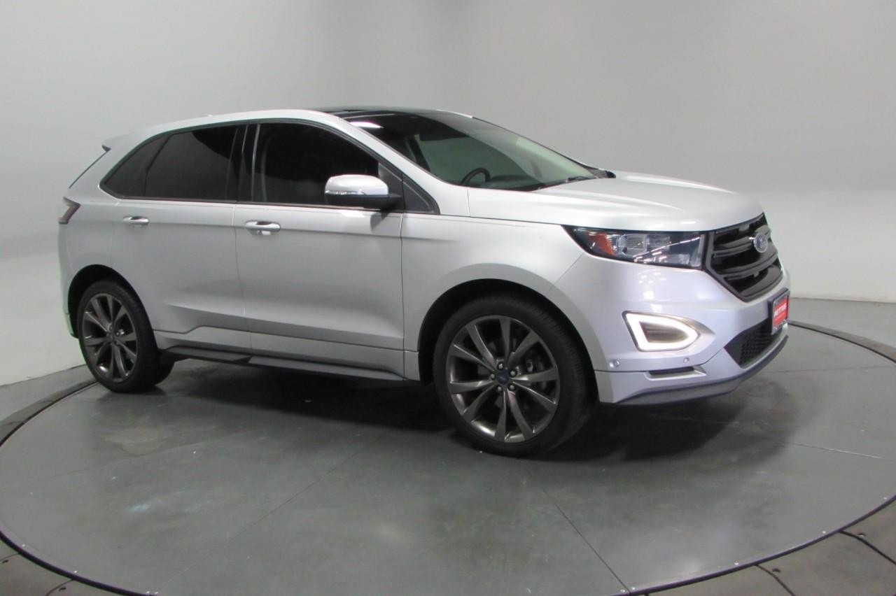 2016 Ingot Silver Metallic Ford Edge Sport AWD SUV
