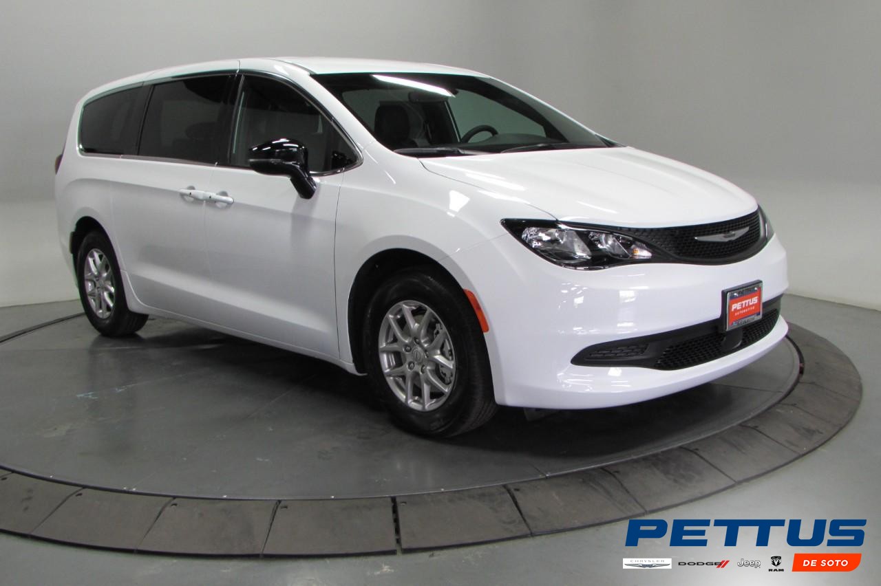 2025 Bright White Clearcoat Chrysler Voyager LX FWD Van