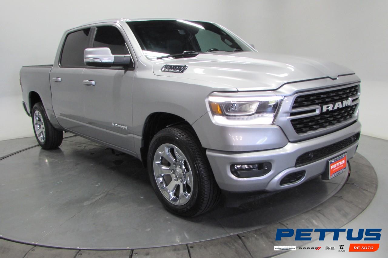 2022 Billet Silver Metallic Clearcoat Ram 1500 Big Horn/Lone Star 4X4 Truck