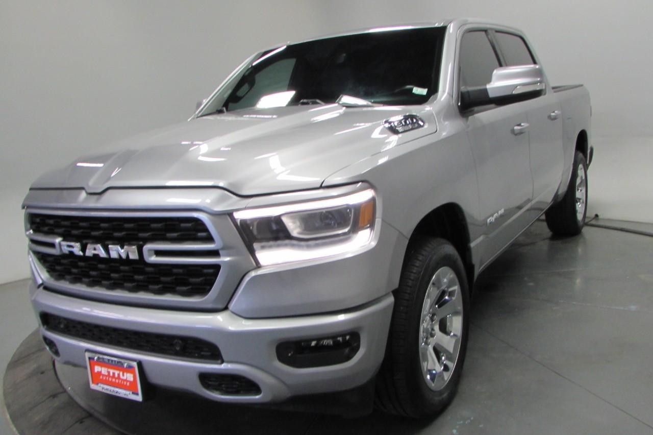 2022 Billet Silver Metallic Clearcoat Ram 1500 Big Horn/Lone Star 4X4 Truck