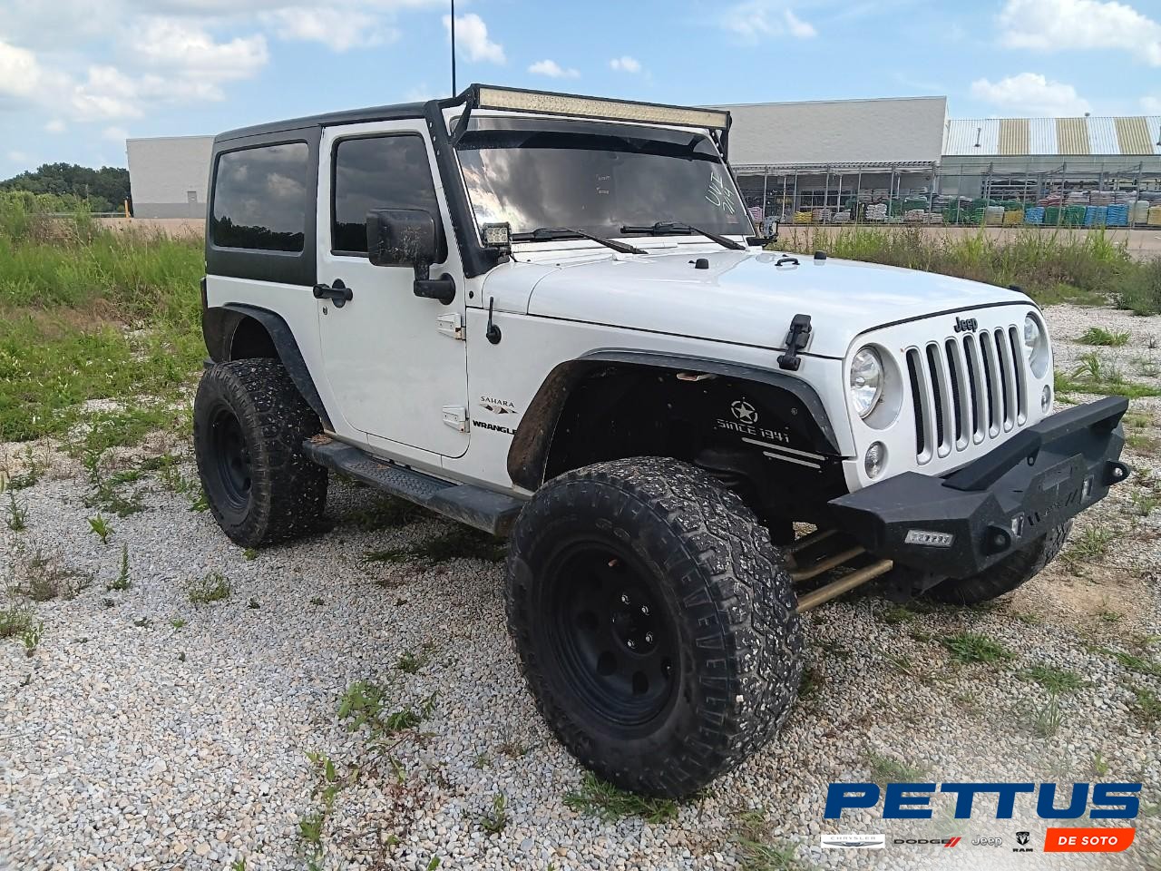 2016 WHITE Jeep Wrangler Sahara 4X4 SUV