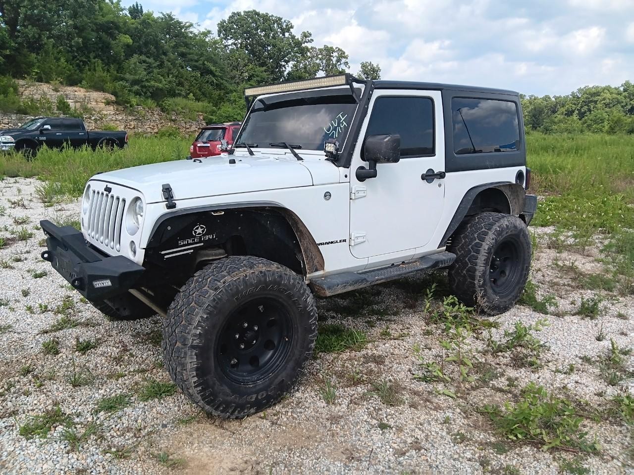 2016 WHITE Jeep Wrangler Sahara 4X4 SUV