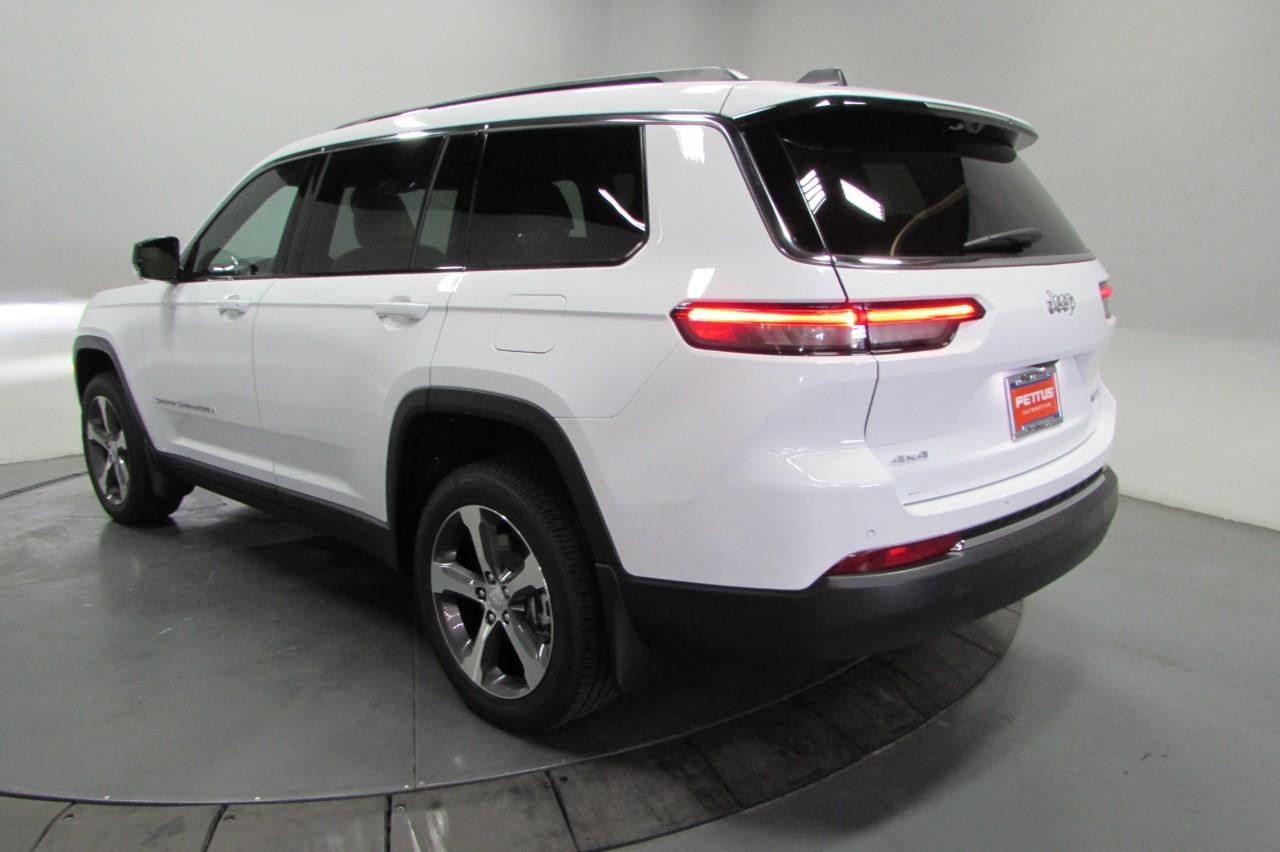 2025 Bright White Clearcoat Jeep Grand Cherokee L Limited 4X4 SUV